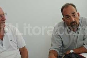 ELLITORAL_117967 |  Flavio Raina Leopoldo Albizzati y Néstor Haquin, son ahora el Tesorero y Presidente de la nueva Comisión Directiva de Casa Cuna