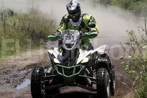 Agencia EFE El joven argentino terminó segundo con su cuatriciclo