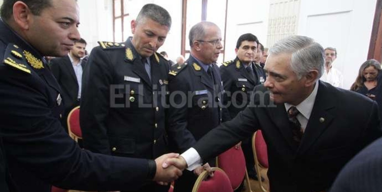 Bonfatti puso en funciones al nuevo vice ministro de Seguridad