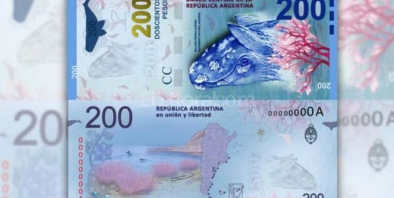 Presentan en Puerto Madryn el billete de 200 pesos