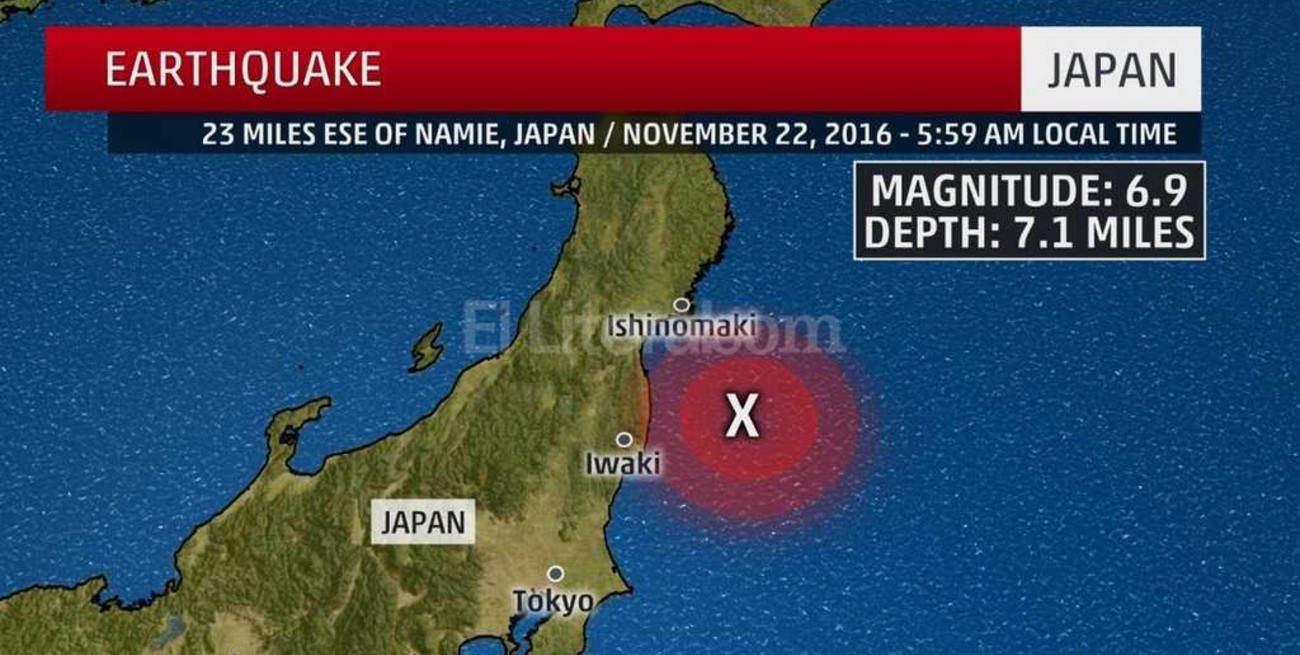 Terremoto sacudió a Japón y hubo alerta por tsunami