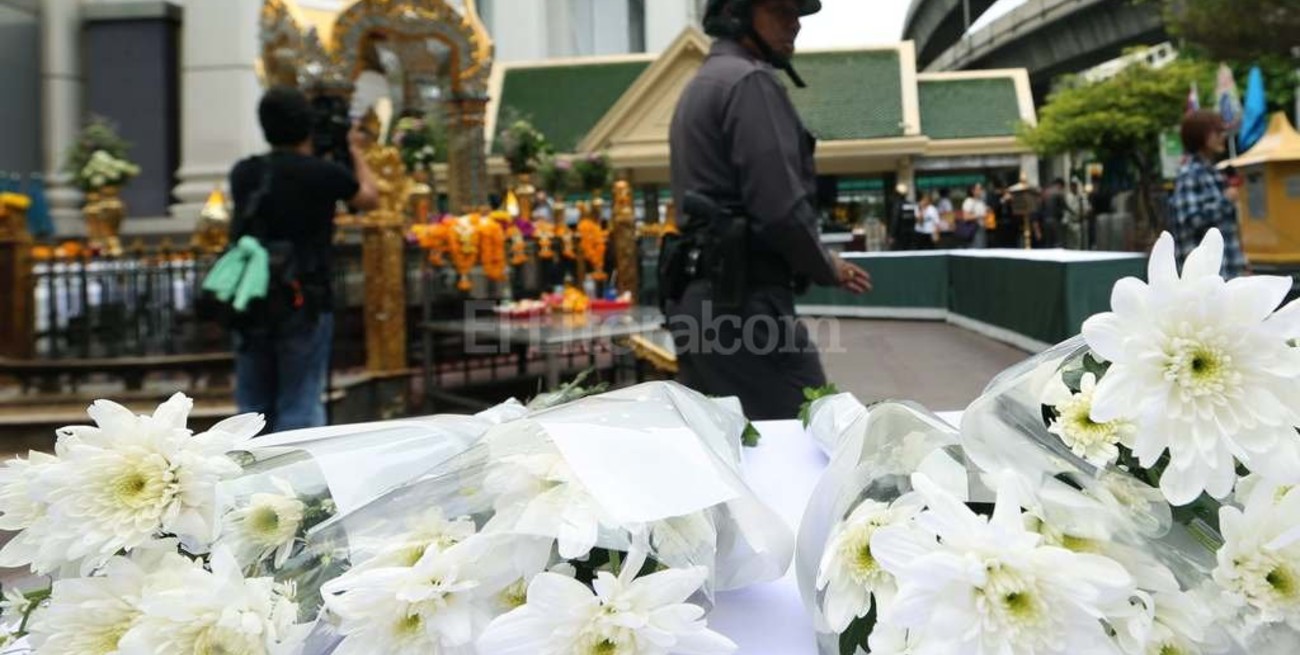 Detienen a un sospechoso por el atentado de Bangkok