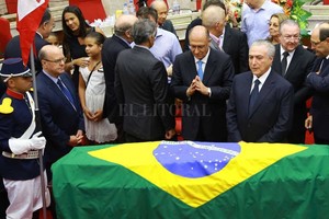 EFE La semana pasada, el presidente de Brasil, Michel Temer asistió al funeral del Juez Supremo Teori Zavascki