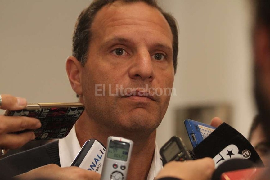 ELLITORAL_159270 |  Guillermo Di Salvatore Lisandro Peresutti, administrador de 7mo. Distrito de Vialidad Nacional.