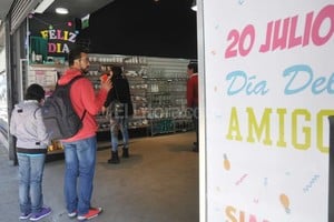 Flavio Raina Ventas. En mostrador, hasta el momento el movimiento no fue el previsto: los regalos no son muchos sino uno solo, de entre $ 60 y $ 150.