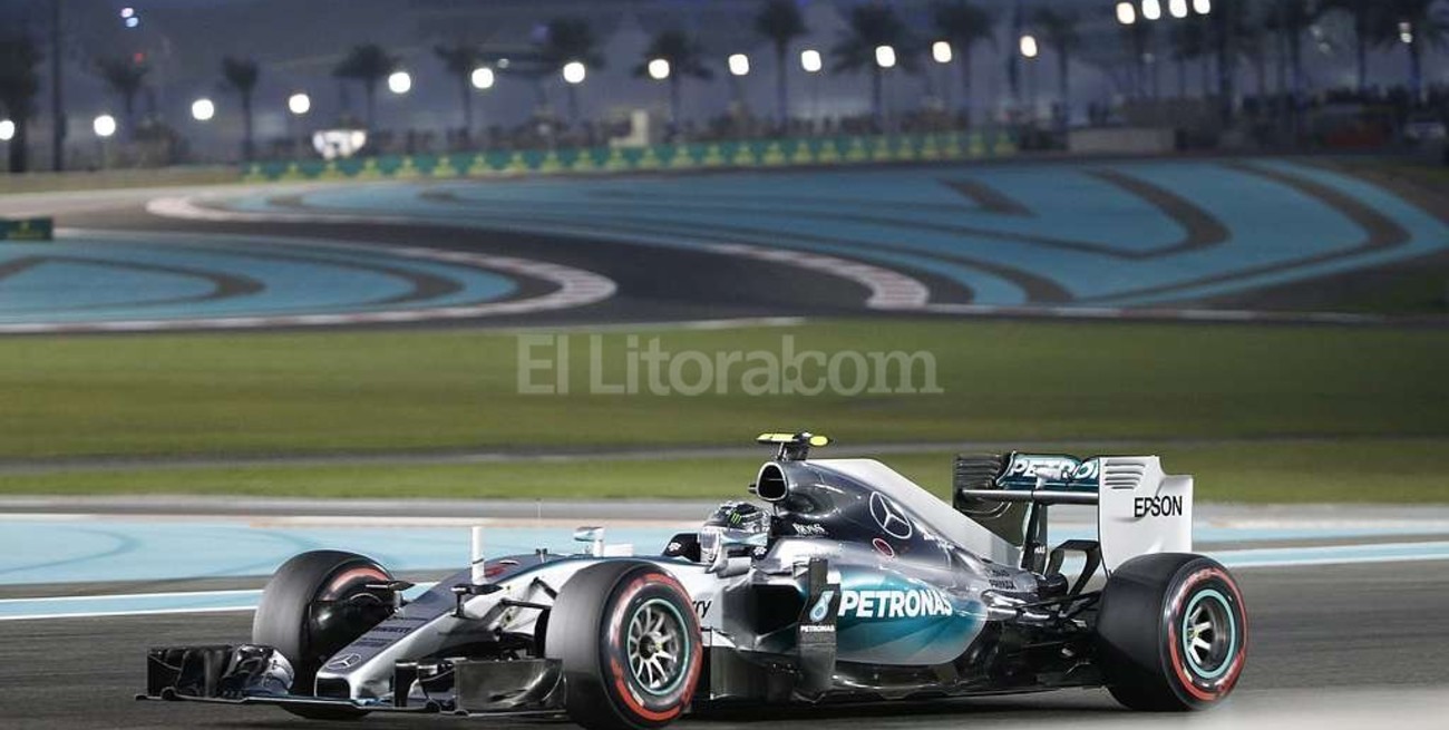 Nico Rosberg dominó los ensayos del GGPP de Abu Dhabi