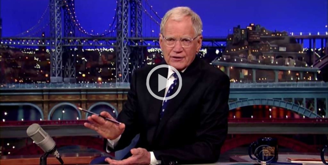 David Letterman se despidió tras 30 años en la TV
