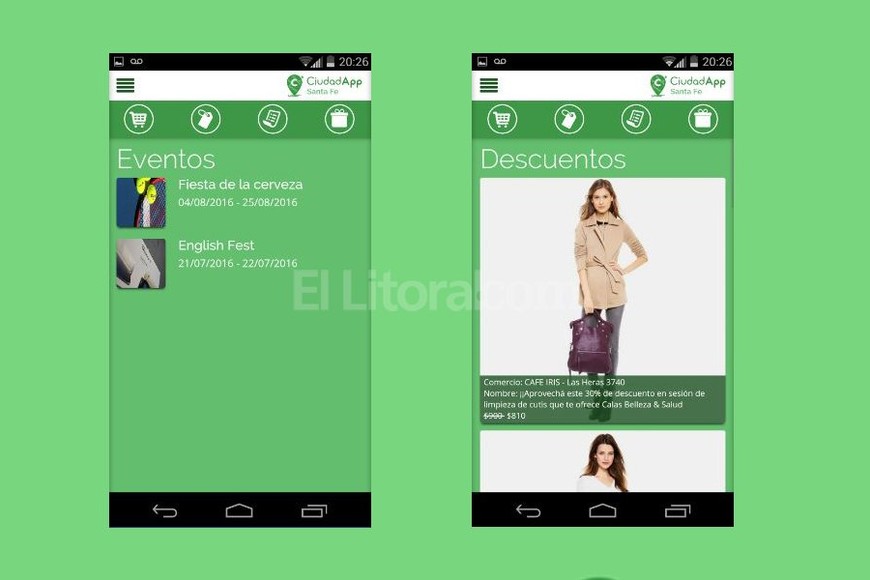 ELLITORAL_160496 |  CiudadApp La aplicación se encuentra disponible para dispositivos con sistema operativo Android.