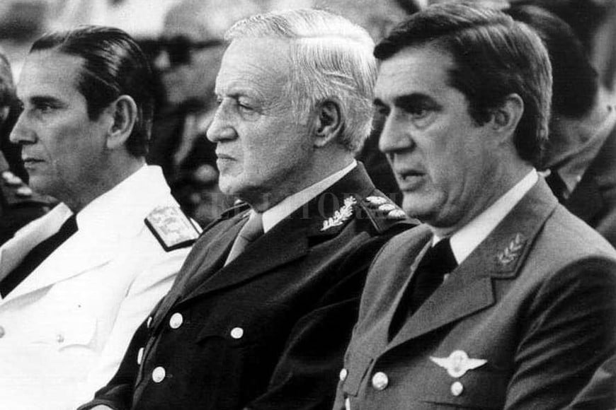 ELLITORAL_172513 |  Archivo Anaya, Galtieri y Lami Dozo.