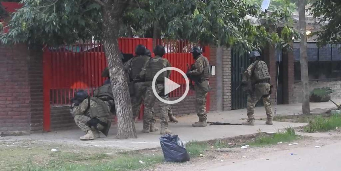 Video: así fue el operativo de detención de Villarroel en Alto Verde