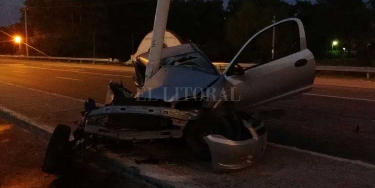 Tremendo choque en la Ruta Provincial 1