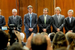 DYN Este viernes fue puesto en funciones el gabinete económico.