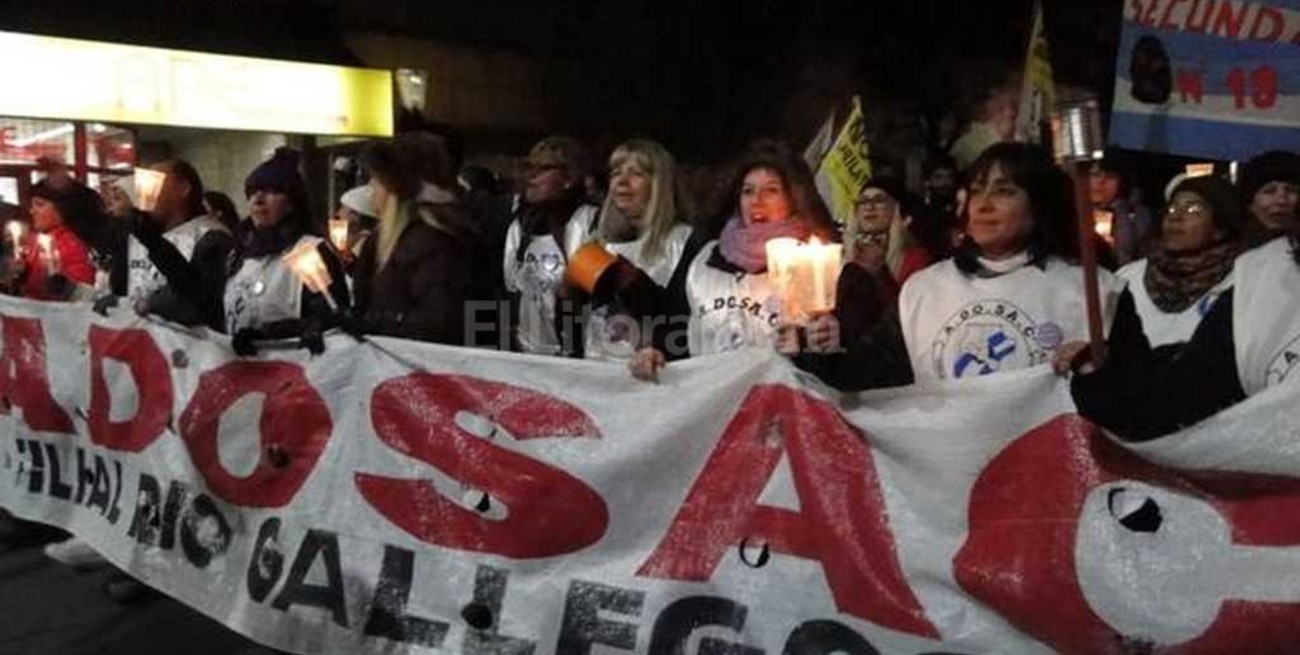 Santa Cruz no tiene paz: docentes confirmaron 5 días de paro