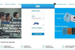 ELLITORAL_156180 |  Captura Nuevo DNI - Ministerio del interior - nuevodni.gov.ar