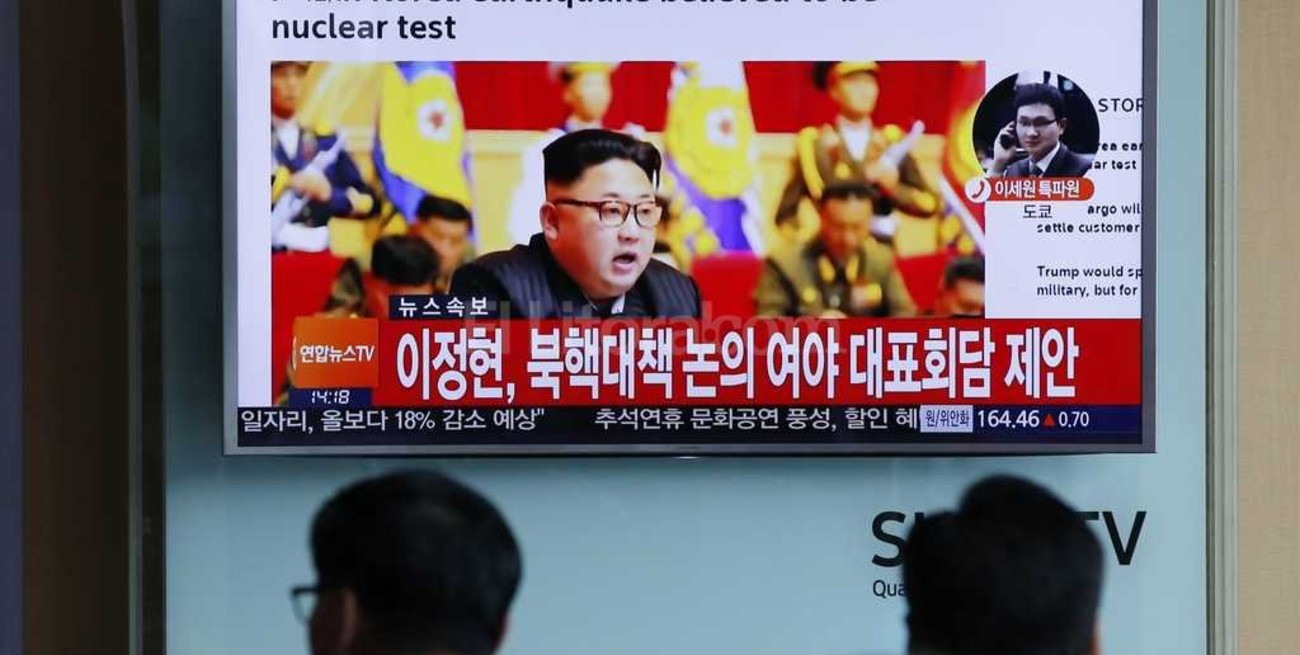 Corea del Norte lanzó la prueba nuclear más potente