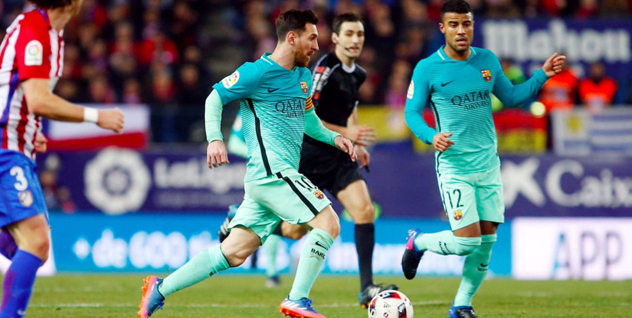 Con gol de Messi, Barcelona derrotó al "Aleti" de Simeone