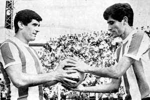 ELLITORAL_167057 |  Archivo El Litoral Pedro Mansilla y Luis Díaz, dos artífices de aquella campaña de hace 50 años.