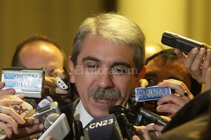 ELLITORAL_126515 |  DyN Por las dudas, el jefe de Gabinete dijo que nadie se baja del proyecto.