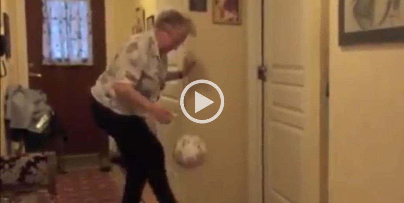 Video: la sorprendente abuela que hace jueguitos