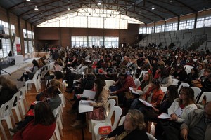 Archivo/Flavio Raina Ante la presencia de 1.500 directivos se inauguraron, en mayo, las jornadas de Escuela Abierta en el CEF Nº 29, ubicado en Las Heras 6900.
