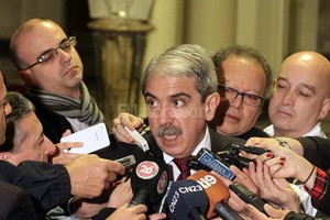 ELLITORAL_127464 |  DyN Aníbal Fernández calificó de  desaguisado  la marchan que están organizando para la semana próxima en defensa del juez Luis María Cabral.