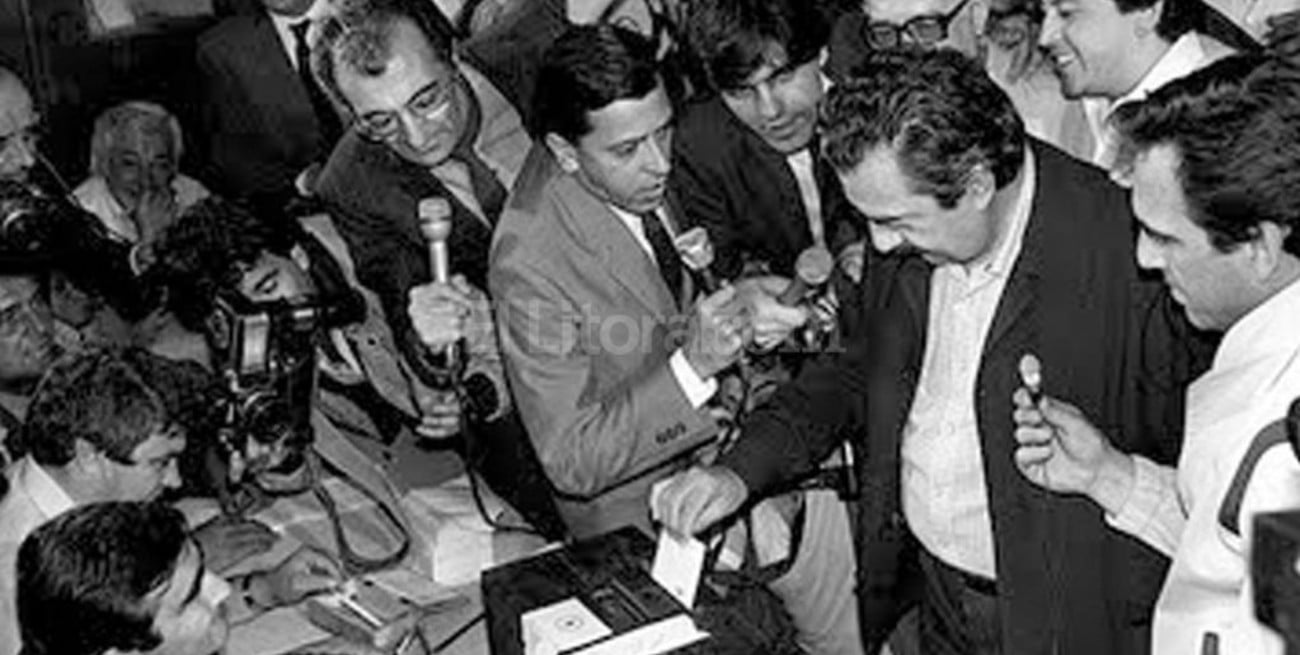 Recordaron las elecciones que llevaron a Raúl Alfonsín a la presidencia