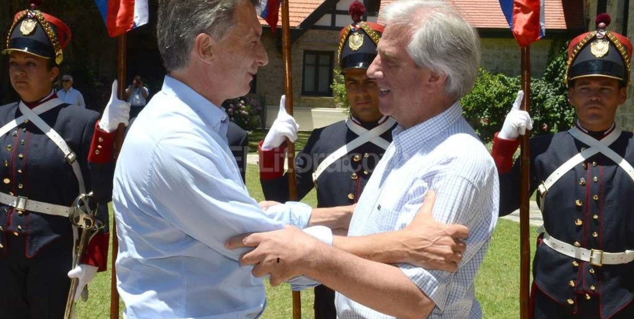Macri se reúne con Tabaré Vázquez el próximo lunes