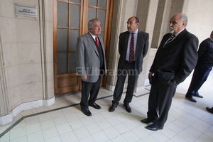 Guillermo Di Salvatore Los jueces Orlando Pascua (izq.), Jorge Pegassano (centro) y Darío Sánchez (der.) dieron a conocer este miércoles los fundamentos.