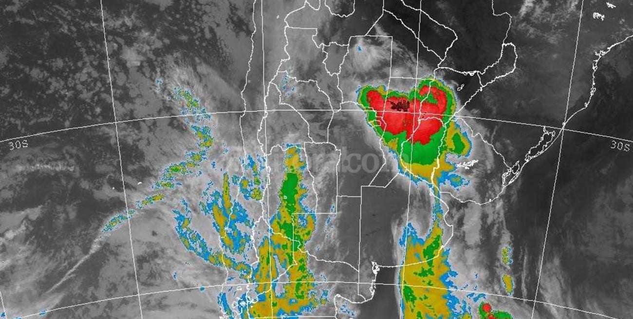 Rige un alerta por tormentas para centro y norte de Santa Fe