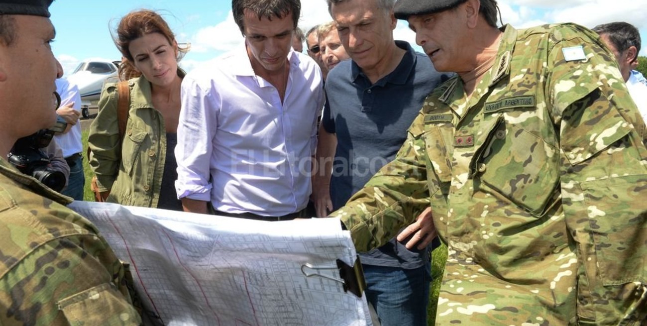 Macri a los evacuados de Concordia: "Sepan que no están solos"
