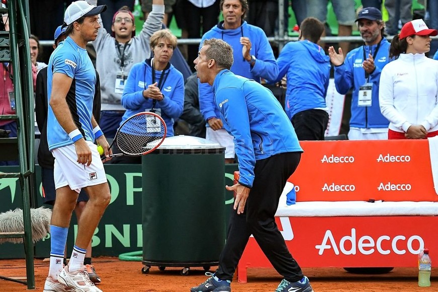 ELLITORAL_172725 |  Télam Carlos Berlocq empató la serie con Italia por la Copa Davis