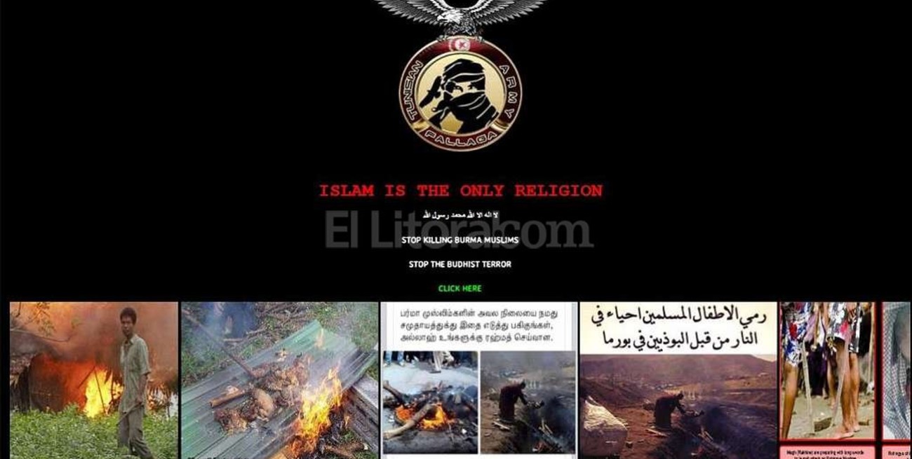 La página web de la Municipalidad de Resistencia fue hackeada con mensajes del Estado Islámico