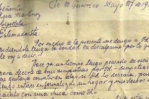 Twitter La carta con la que Ítalo conquistó a Rosa