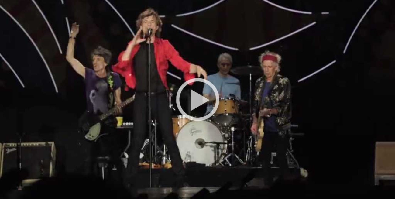 Video: los Rollings Stones se despidieron de Argentina