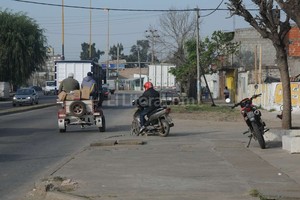 Flavio Raina El sector más visible. La avenida Perón es el límite este del barrio.