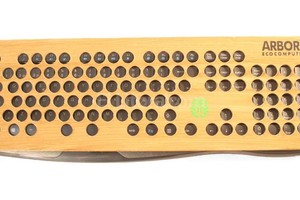 Gentileza Arbore EcoComputer Modelo. Así es el teclado adaptado para personas con dificultades de motricidad en sus extremidades superiores.