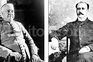 Archivo El Litoral El obispo Juan Agustín Boneo y el librepensador Luis Bonaparte participaron, con sus respectivos modos, del duelo de ideas que encendió el debate político en la Constituyente de 1921.