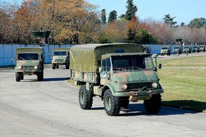 ELLITORAL_163107 |  Captura digital Foto ilustrativa. Camión Unimog del Ejército Argentino.