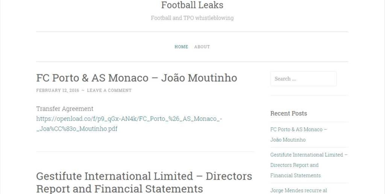  Qué es Football Leaks, el sitio que declaró la guerra a los representantes