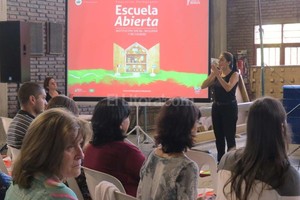 Gentileza Gobierno El gobierno provincial garantiza un espacio de capacitación en horario de trabajo, sin concurrencia de los estudiantes a clases durante esa jornada.