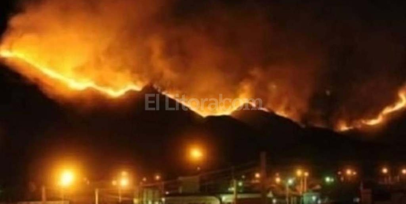 San Luis: los incendios forestales ya afectaron 8.500 hectáreas