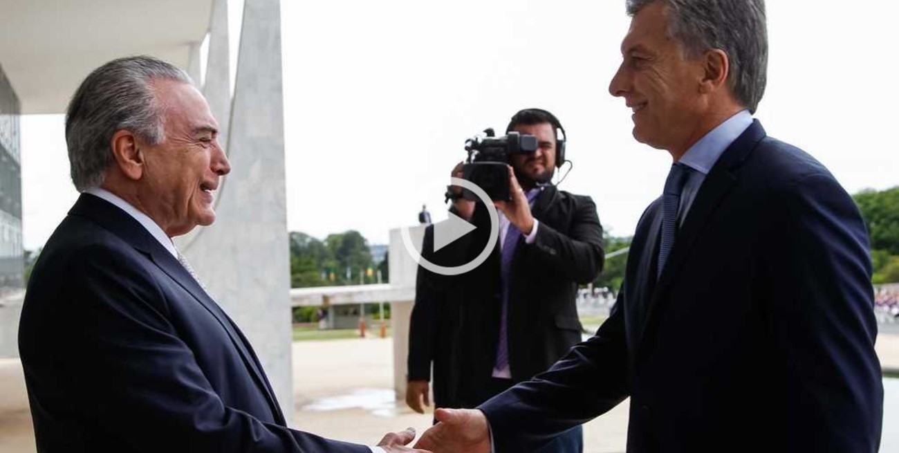 Macri convocó a reforzar la integración con Brasil