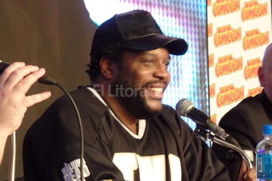 ELLITORAL_138623 |  Twitter Comic Con Argentina Chad Coleman, Tyrese en TWD