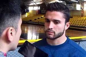 Archivo El Litoral Joel Acosta en su paso por Olimpo. Todavía faltan algunos detalles pero la gestión para que se sume a Unión están encaminadas.