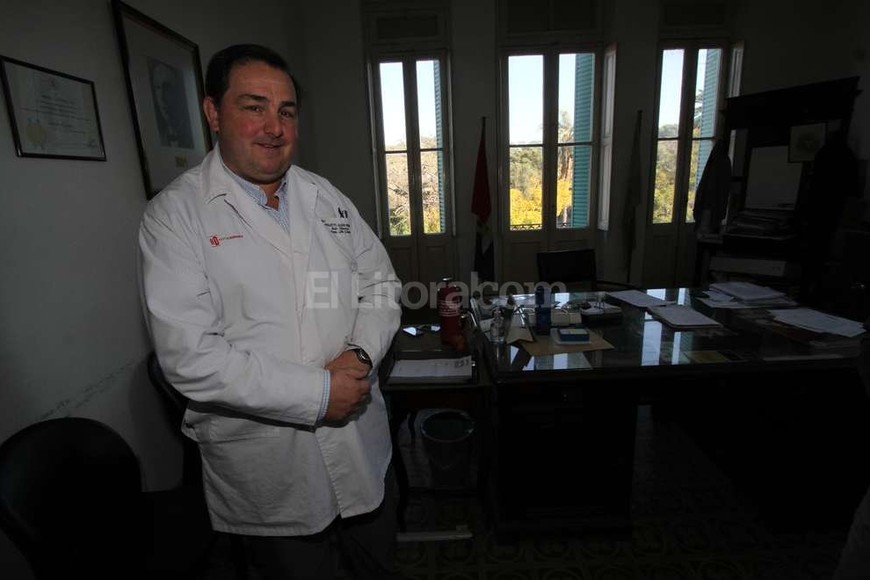 ELLITORAL_159661 |  Mauricio Garín Juan Pablo Poletti - Director del Hospital José M. Cullen