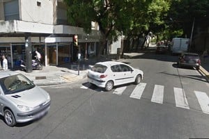 Captura Google Maps San Juan 1400 - Rosario