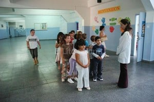 Archivo El Litoral Había muchas consultas de docentes con relación al tema.