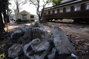 ELLITORAL_127861 |  Flavio Raina El vagón comedor que caracteriza la esquina tiene 111 años. Fue un vagón comedor y desde 1991 funciona como bar restaurante.
