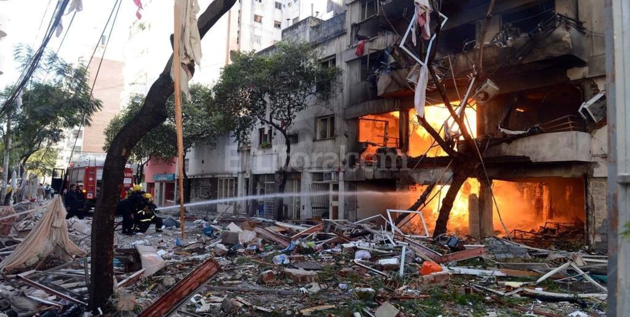 La causa por la explosión del edificio en Rosario va a juicio