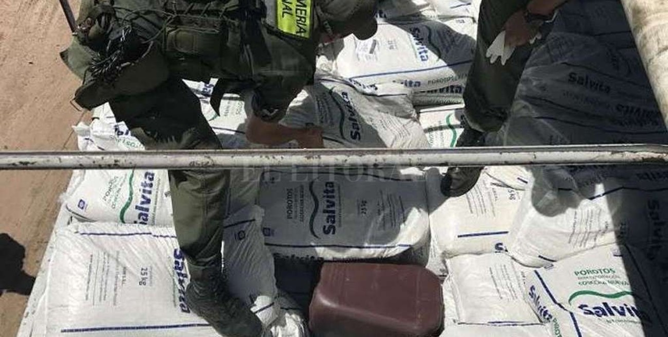 Incautaron más de 80 kilos de cocaína en Ceres